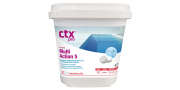 Cloro Multiaction 5 especial filtros cartucho en tabletas 250g CTX-379