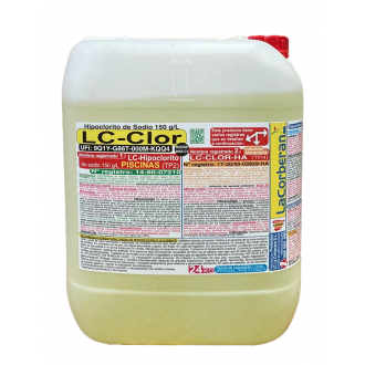 Cloro Liquido (Hipoclorito Sodico) 20L La corberana