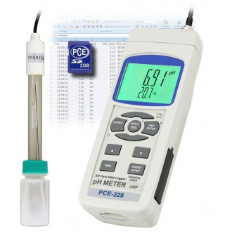 Analizador pH, Redox y temperatura PCE-228