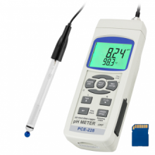 Analizador pH, Redox y temperatura PCE-228HTE