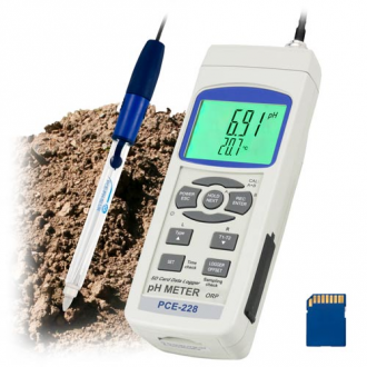Analizador pH, Redox y temperatura PCE-228SLUR