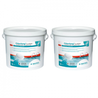 Cloro Disolución Lenta Bayrol Chlorilong CLASSIC (pack 2 uds.)