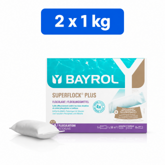 Floculante en Cartuchos Superflock Plus Bayrol (2 cajas)